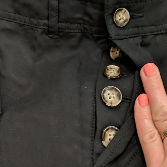 Express Super High Rise Pants Black Women's Size 0 Lyocell - Picture 5 of 15